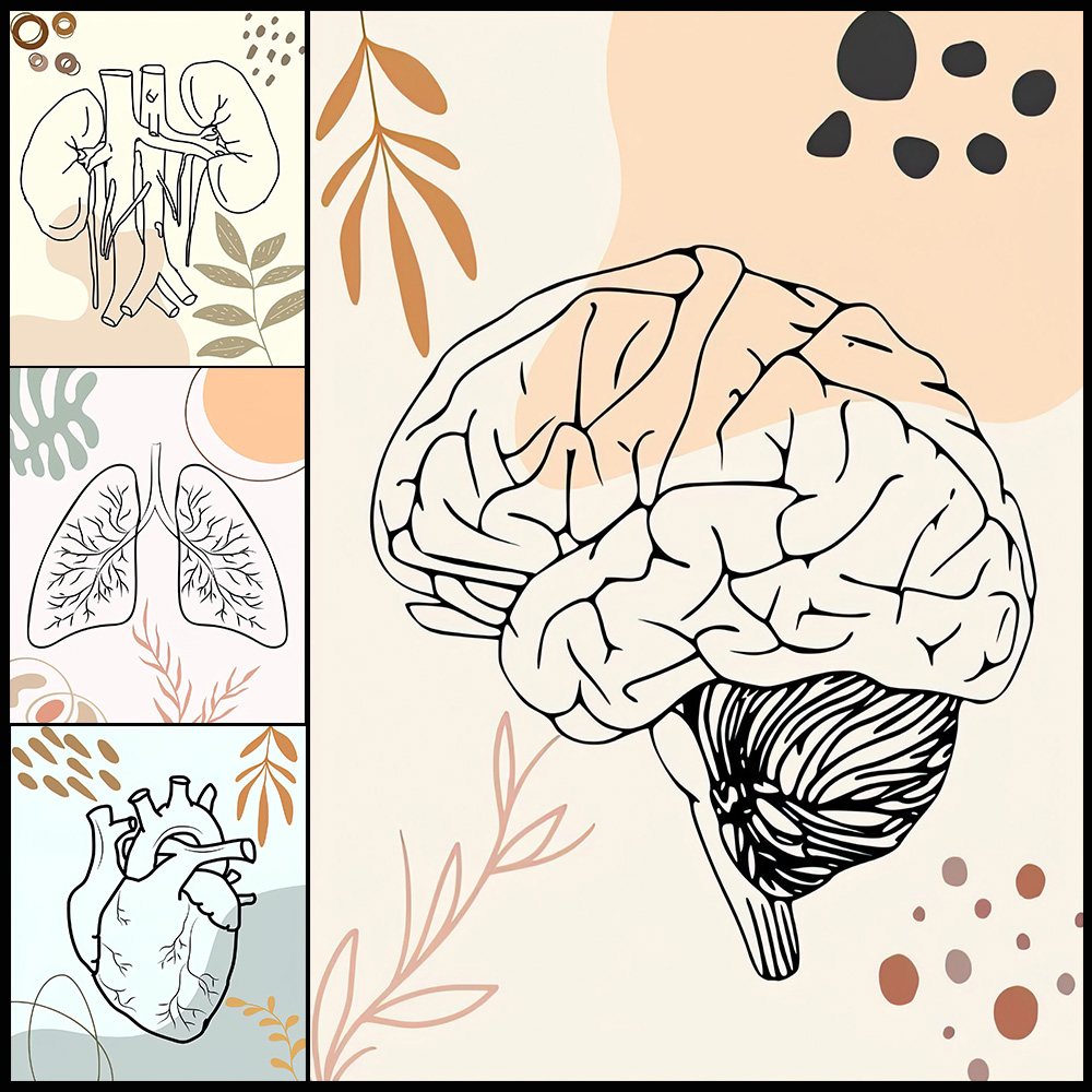 Science Nursery - تشريح الإنسان العلوم الدماغ الحضانة علم