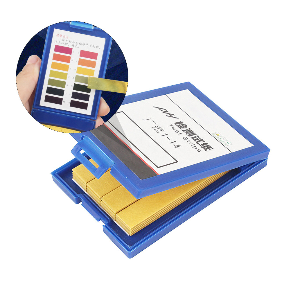 Ph Strip Test - ٨٠ قطعة من ورق اختبار درجة