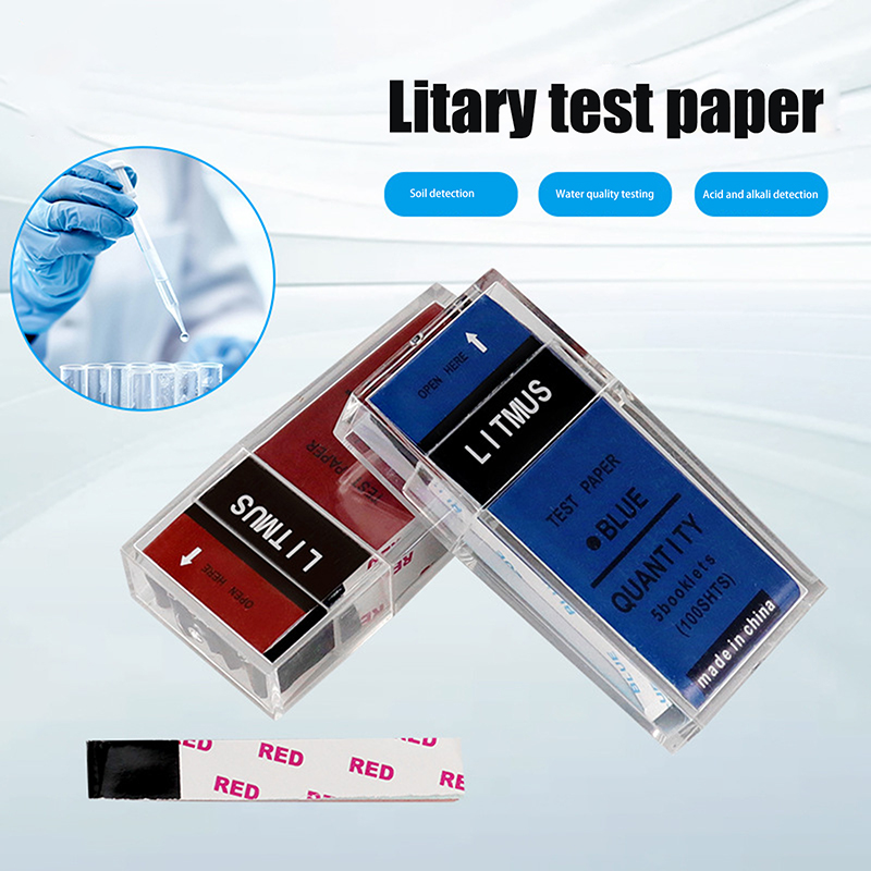 100 شريط/علبة شرائح اختبار الأ - مراجعة Ph Strip Test وسعره