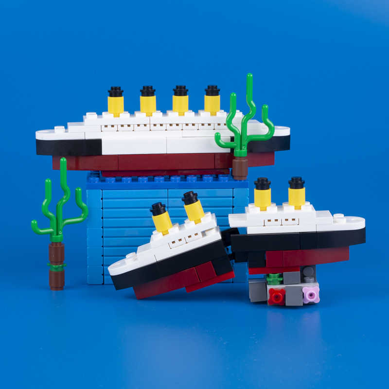 نموذج سفينة MOC-Titanic مجموعا - مراجعة Science Olympiad وسعره